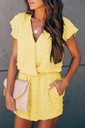 Short sleeves romper