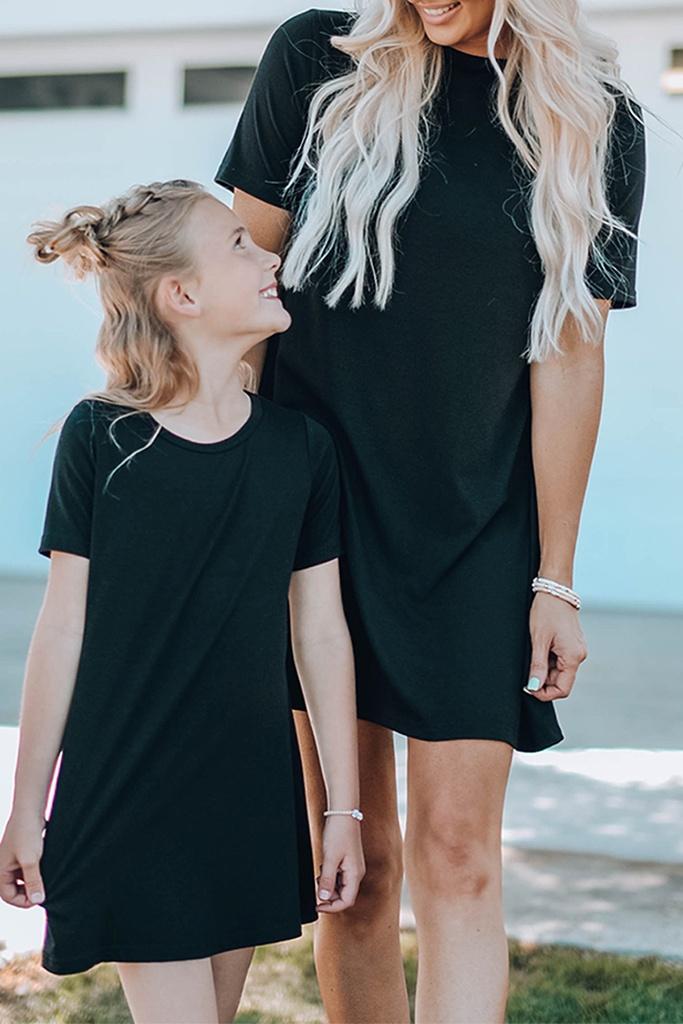 mom black dress