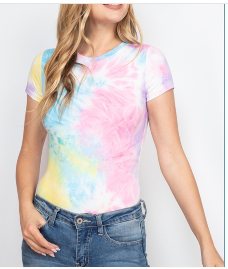 pink tie dye