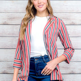 Blazer open front