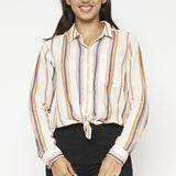 striped top