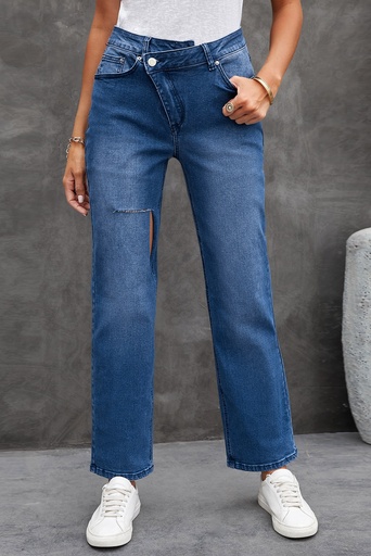 dark blue jeans