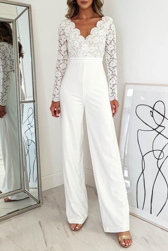 White jumpsuit